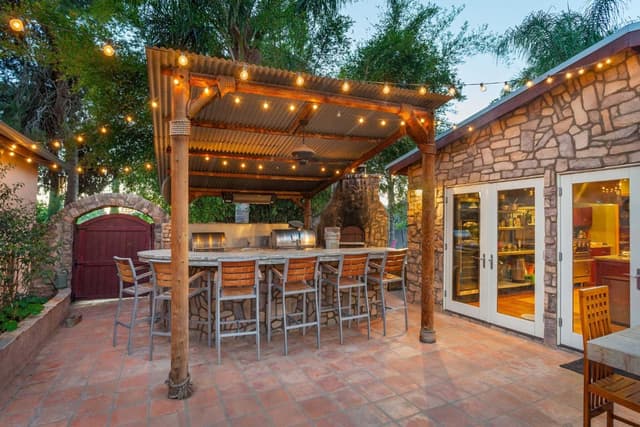 Patio and landscape lighting